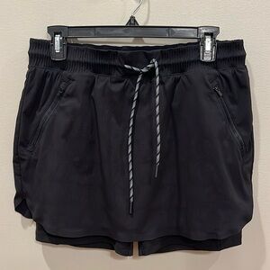Athleta Black Skort